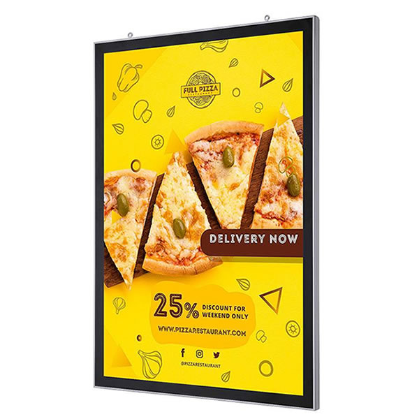 Premium LED Poster Frame with Magnetic Poster Panel - Double Sided